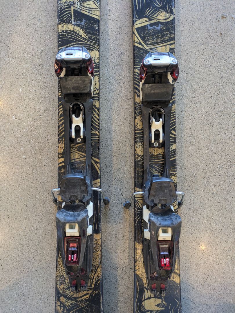 Black K2 Touring Skis, 169 cm
