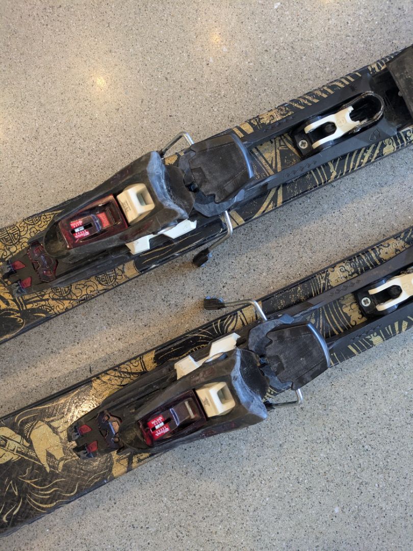 Black K2 Touring Skis, 169 cm