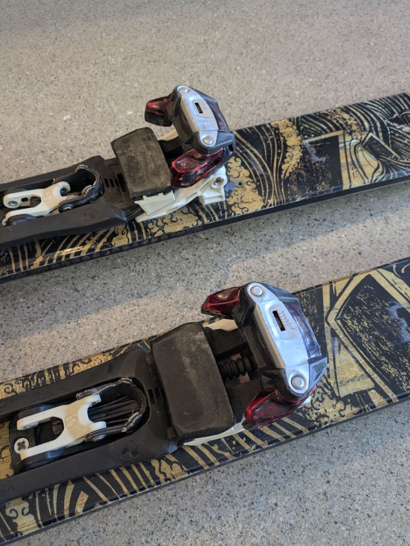 Black K2 Touring Skis, 169 cm