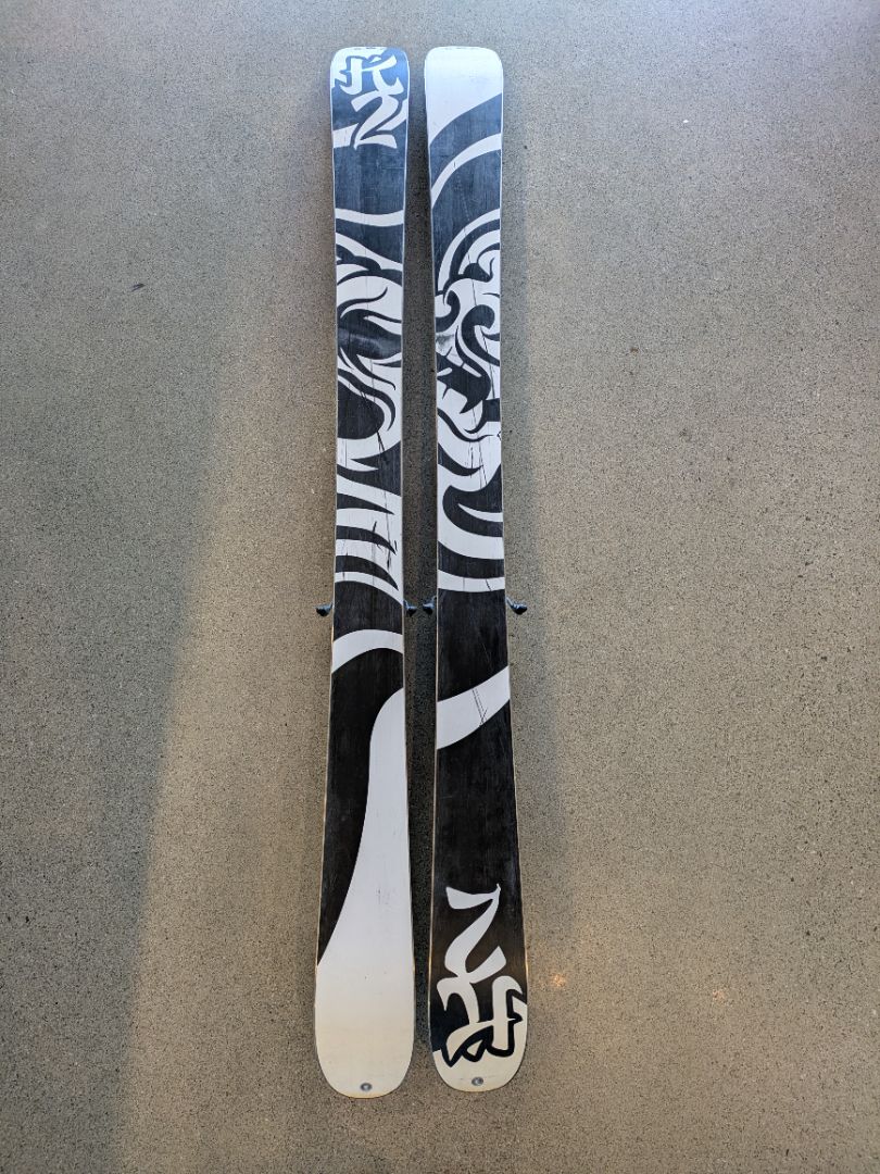 Black K2 Touring Skis, 169 cm