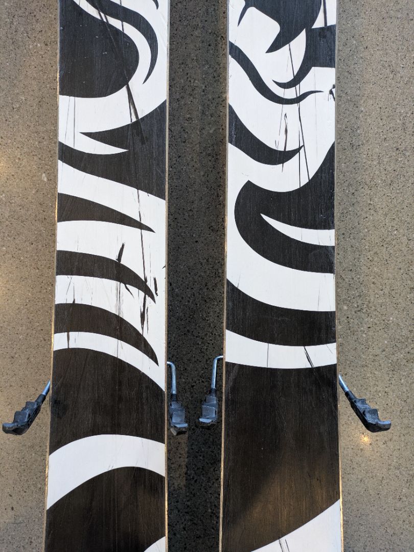 Black K2 Touring Skis, 169 cm
