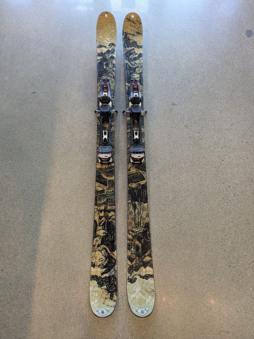 Black K2 Touring Skis, 169 cm