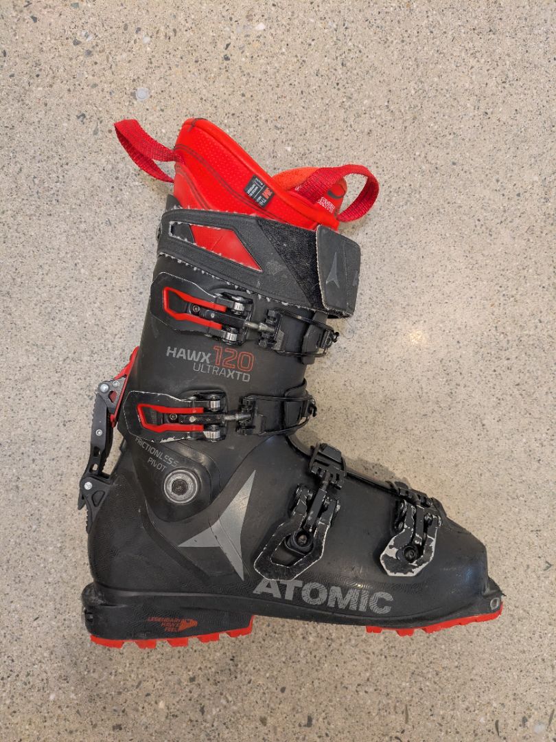Black Atomic Hawx Ultra XTD 120, 27/27.5 Mondo