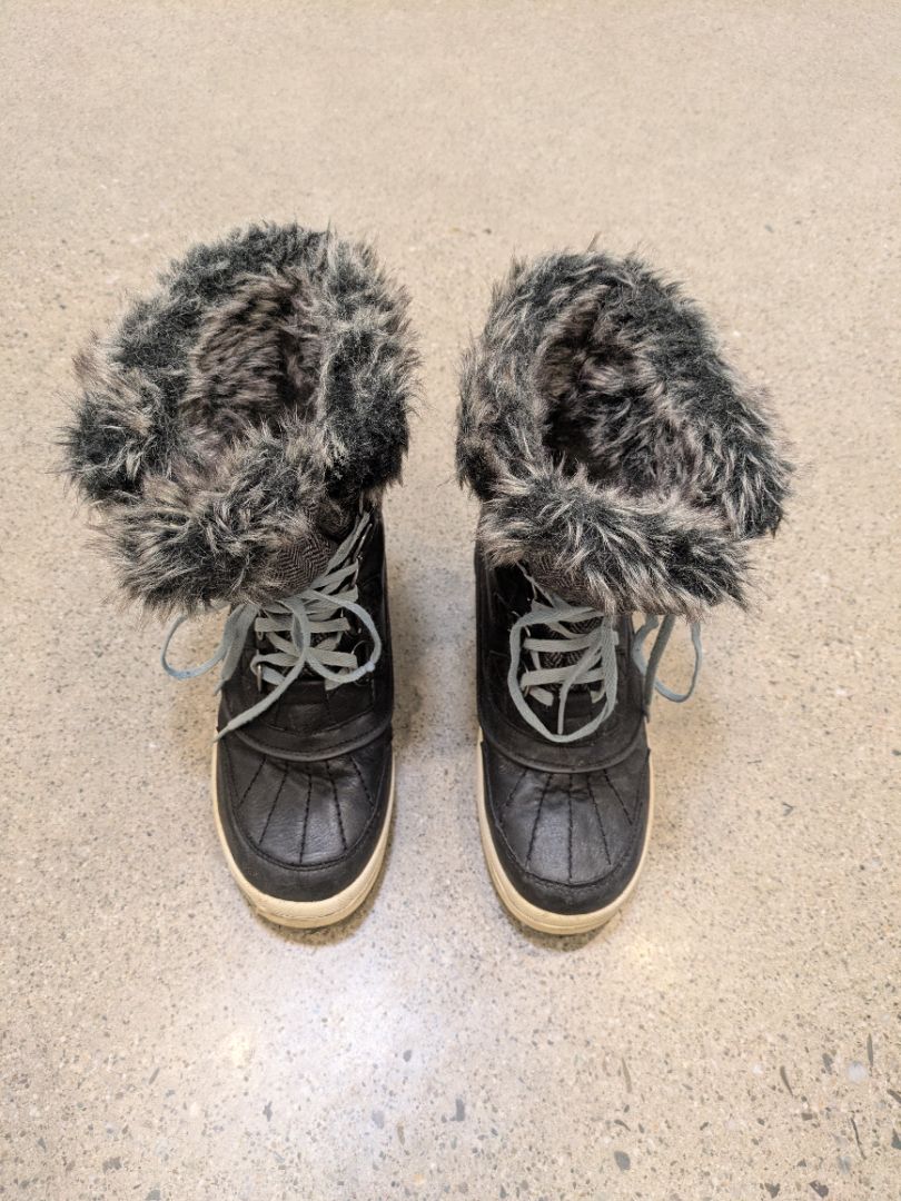 Black Call It Spring Winter Boots, EU 38