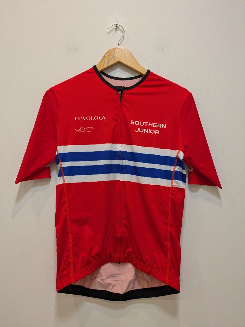 Red  Cycling Jersey, M