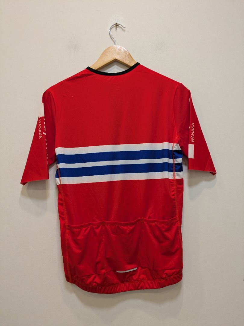 Red  Cycling Jersey, M