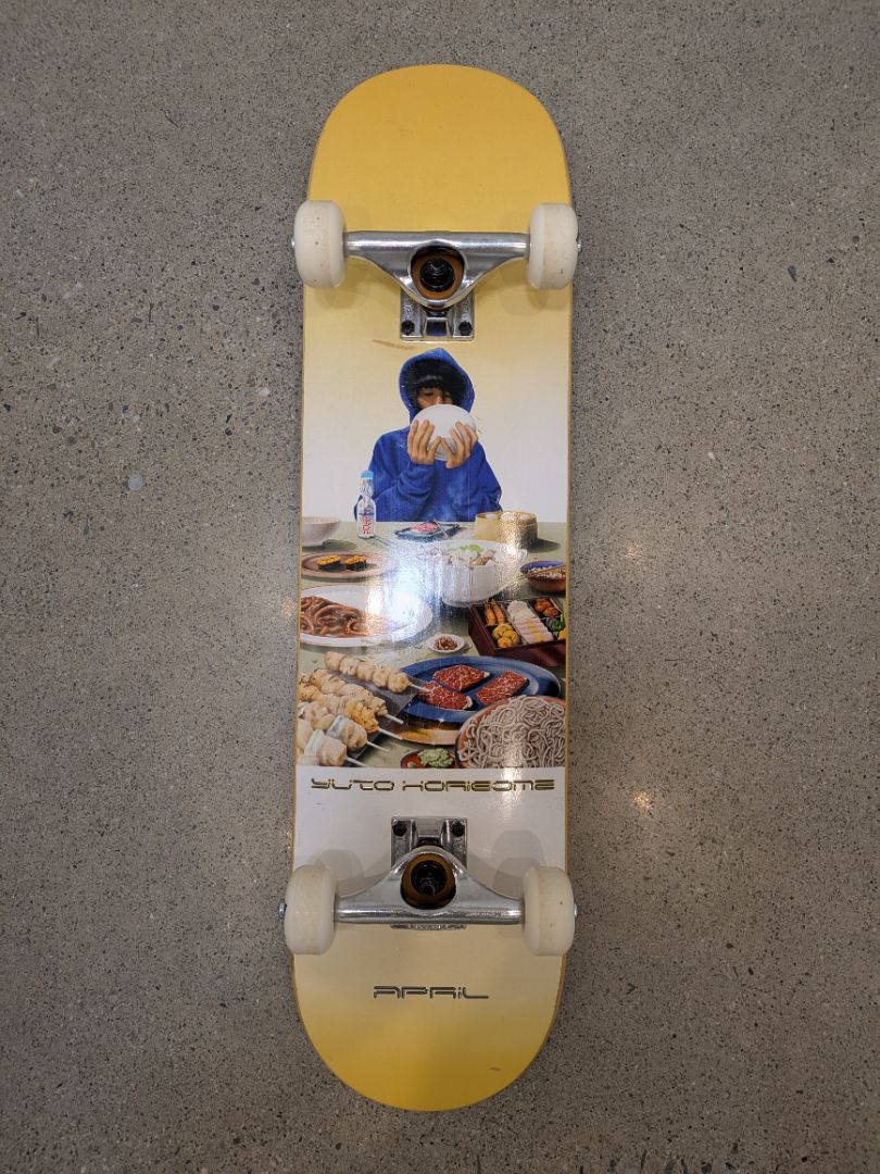 Yellow April Yuto Horigome Perfect Spot, 8.0"