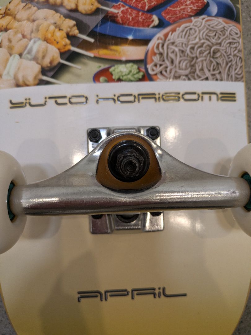 Yellow April Yuto Horigome Perfect Spot, 8.0"