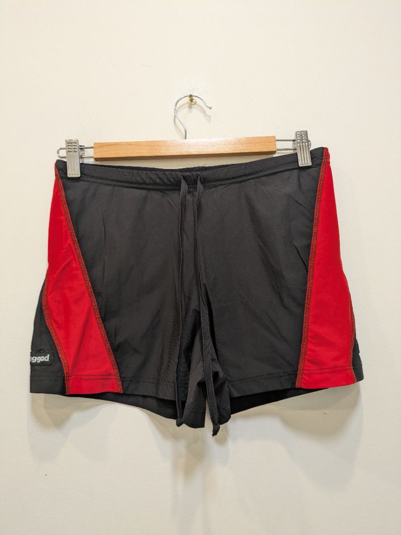 Black Jaggad Swim / Active Shorts, S