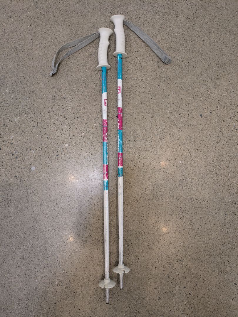 Blue Salomon Kids ski poles, 80 cm