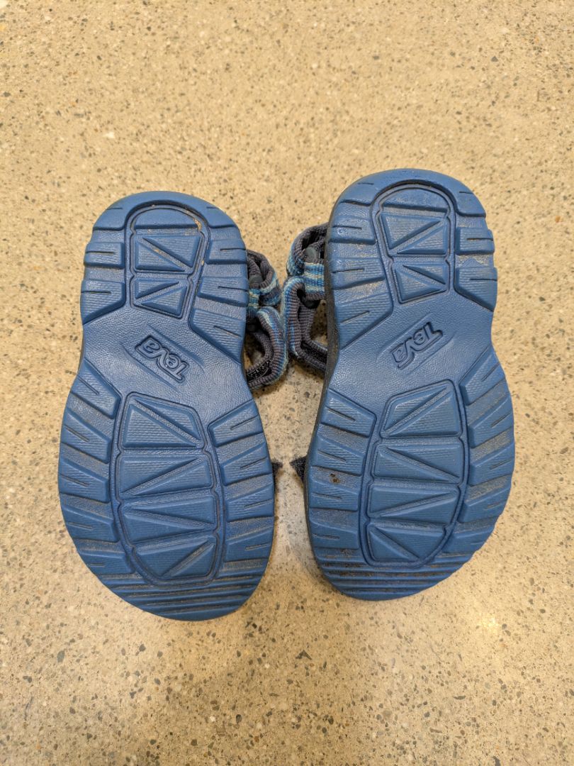Blue Teva Kids sport sandals, EU 22/23