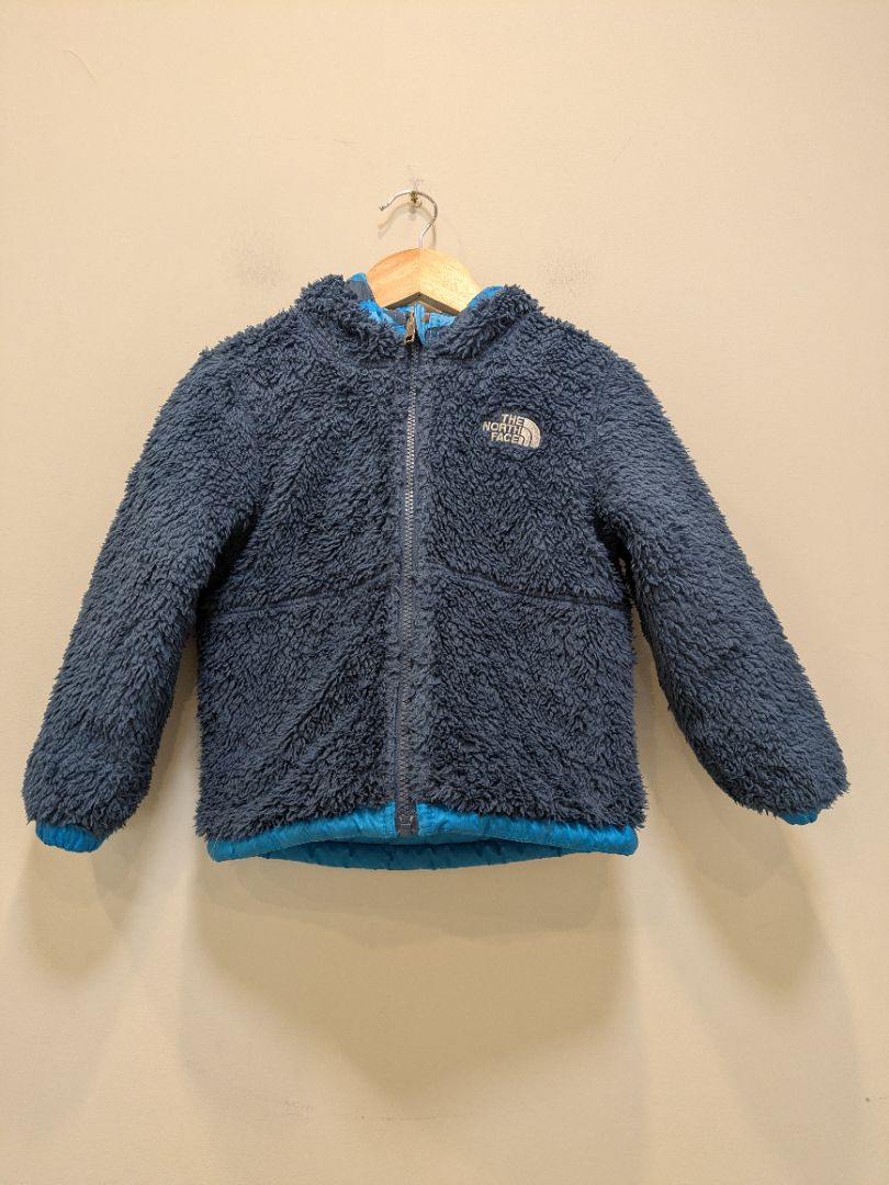 Blue The North Face Reversible insulated jacket, 4T