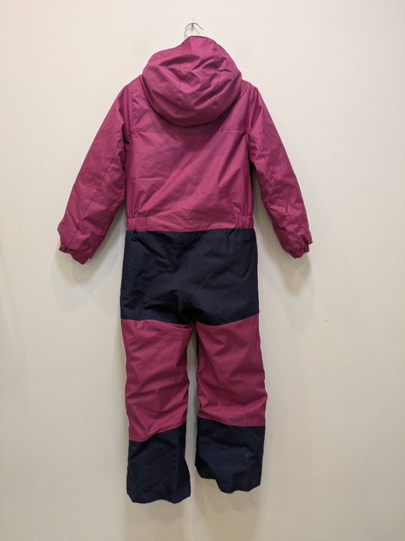 Burgundy Wedze Kids ski suit, 6 years / 115-124 cm