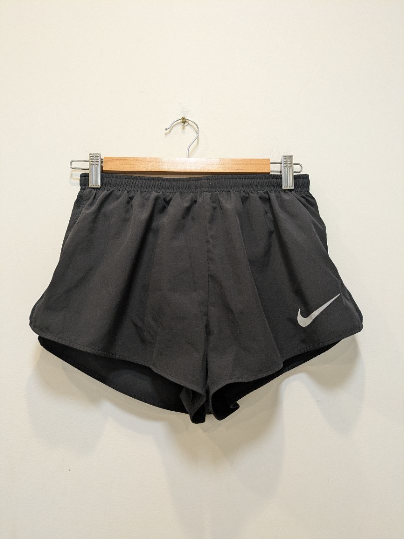 Black Nike Dri-FIT running shorts, M