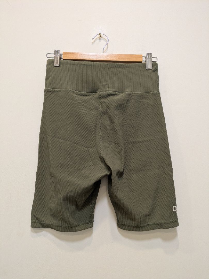Green Ilabb Ribbed bike shorts, L