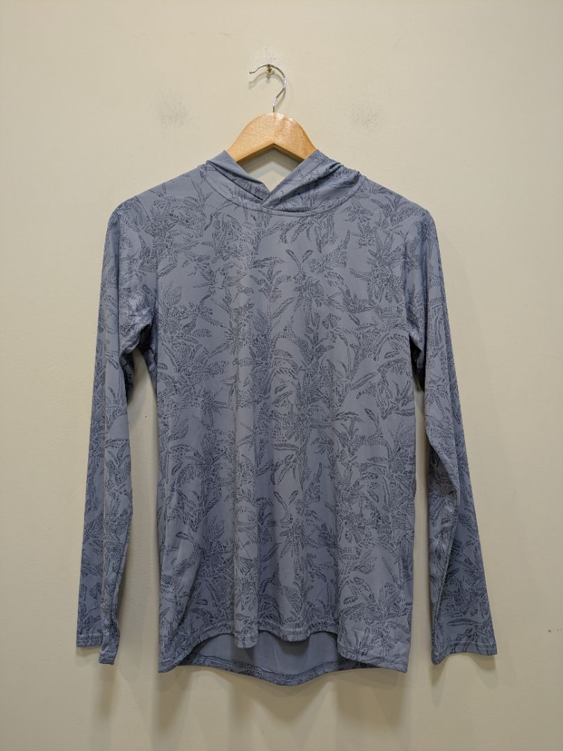 Blue Patagonia Hooded performance top, S