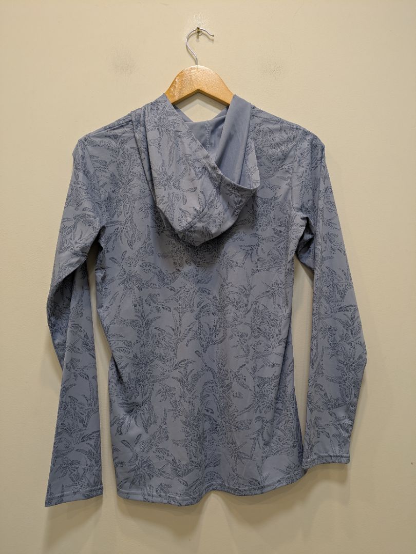 Blue Patagonia Hooded performance top, S