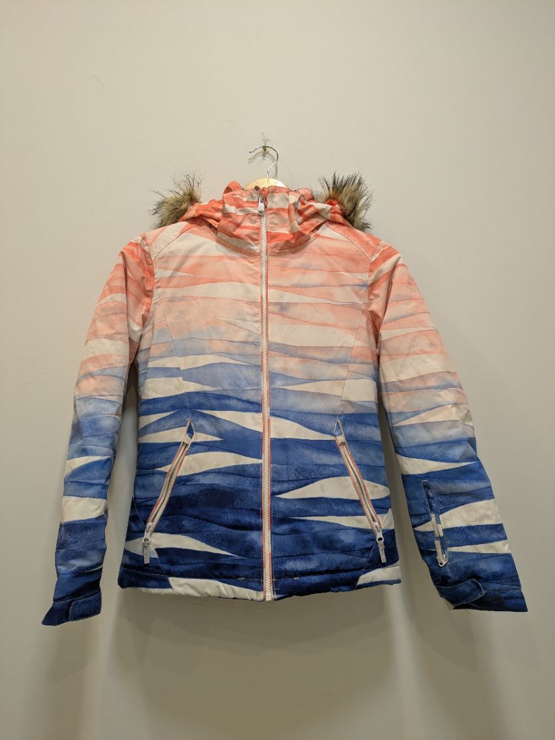 Blue Roxy Snow Jacket, 12 / L
