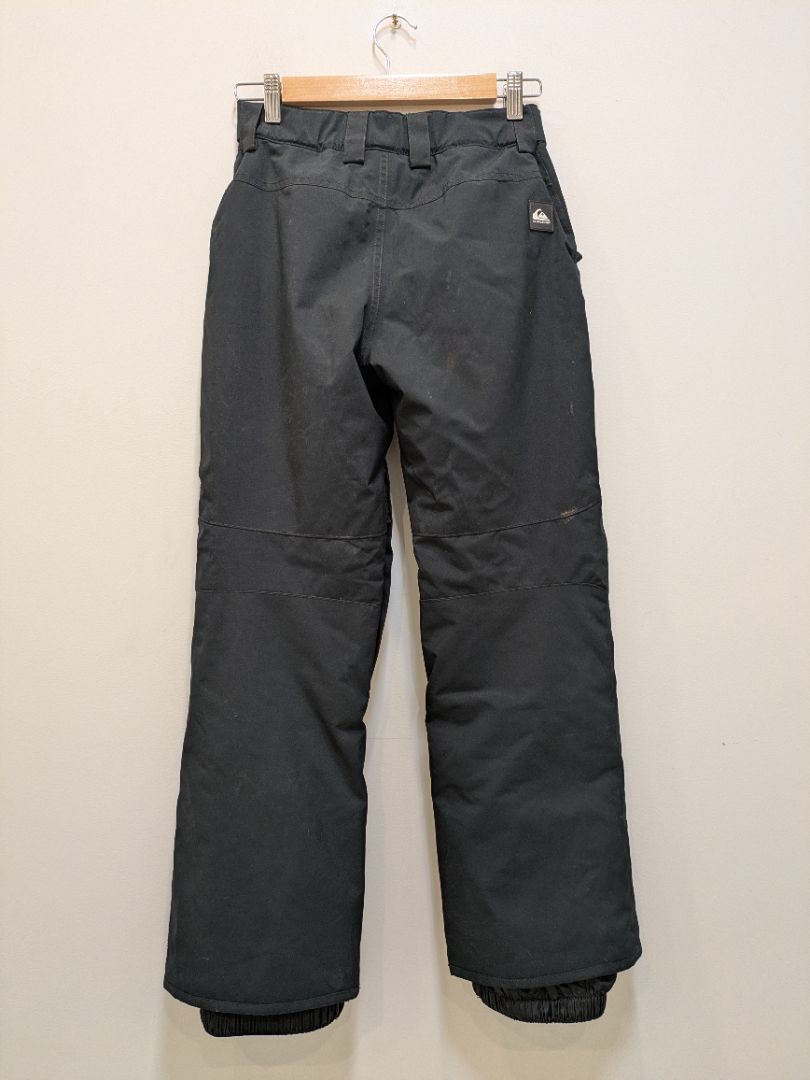 Black Quiksilver Snow Pants, 12 / M
