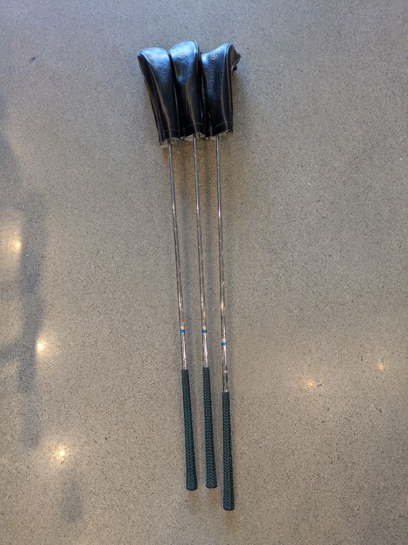 Black Spalding Vintage Woods Set