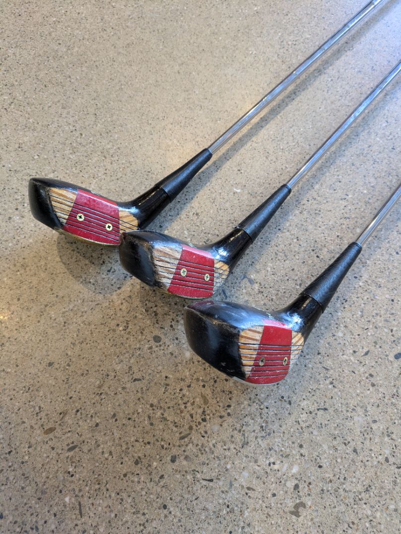 Black Spalding Vintage Woods Set