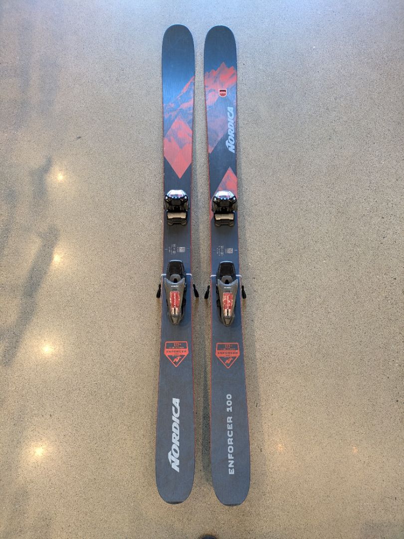 Black Nordica Enforcer 100, 172 cm