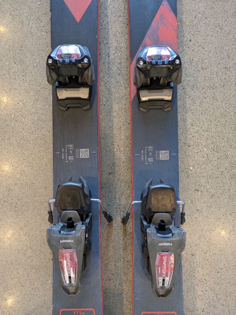 Black Nordica Enforcer 100, 172 cm