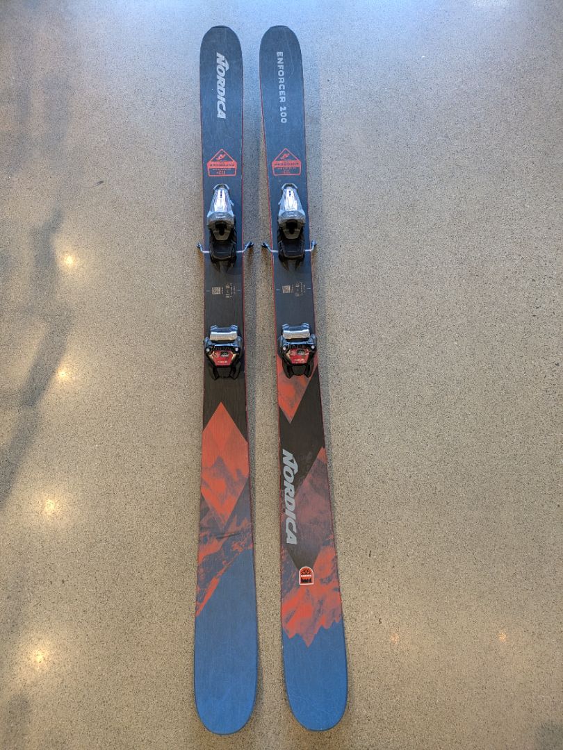 Black Nordica Enforcer 100, 172 cm