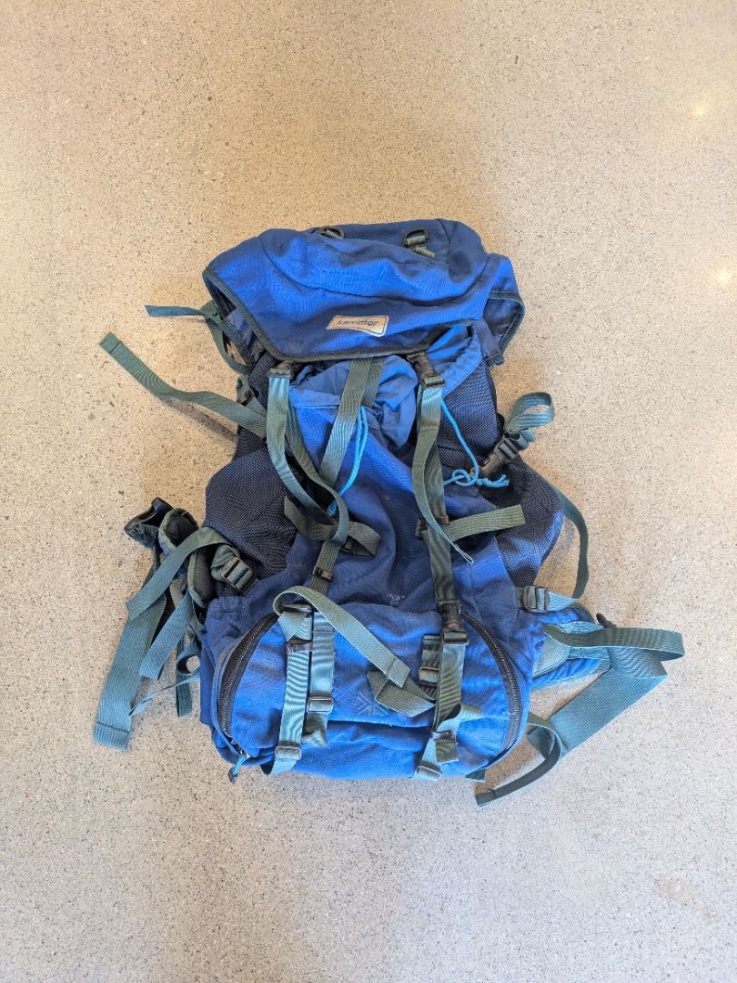 Blue Karrimor Hiking Rucksack