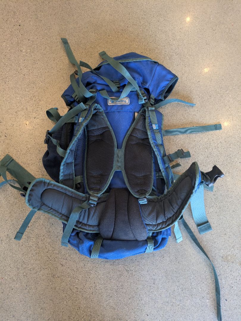 Blue Karrimor Hiking Rucksack