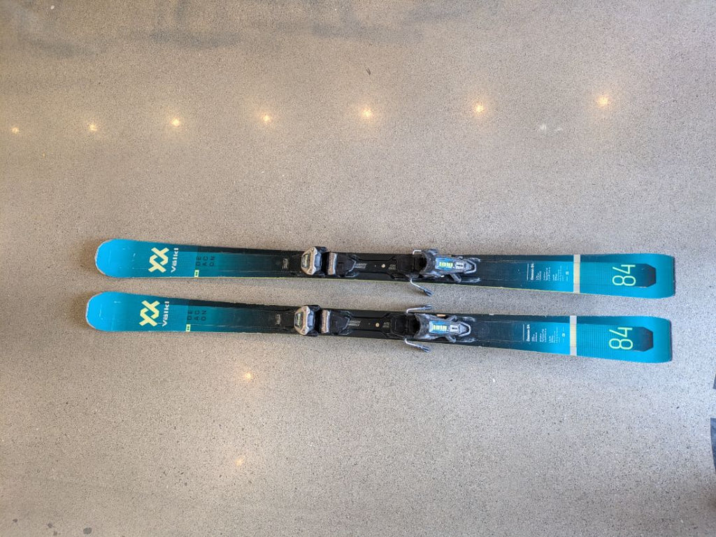 Turquoise Völkl Deacon 84, 172 cm