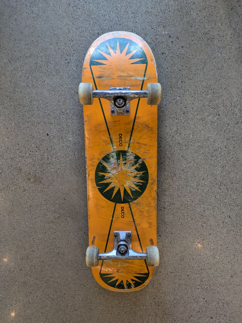 Orange DECO Complete Skateboard