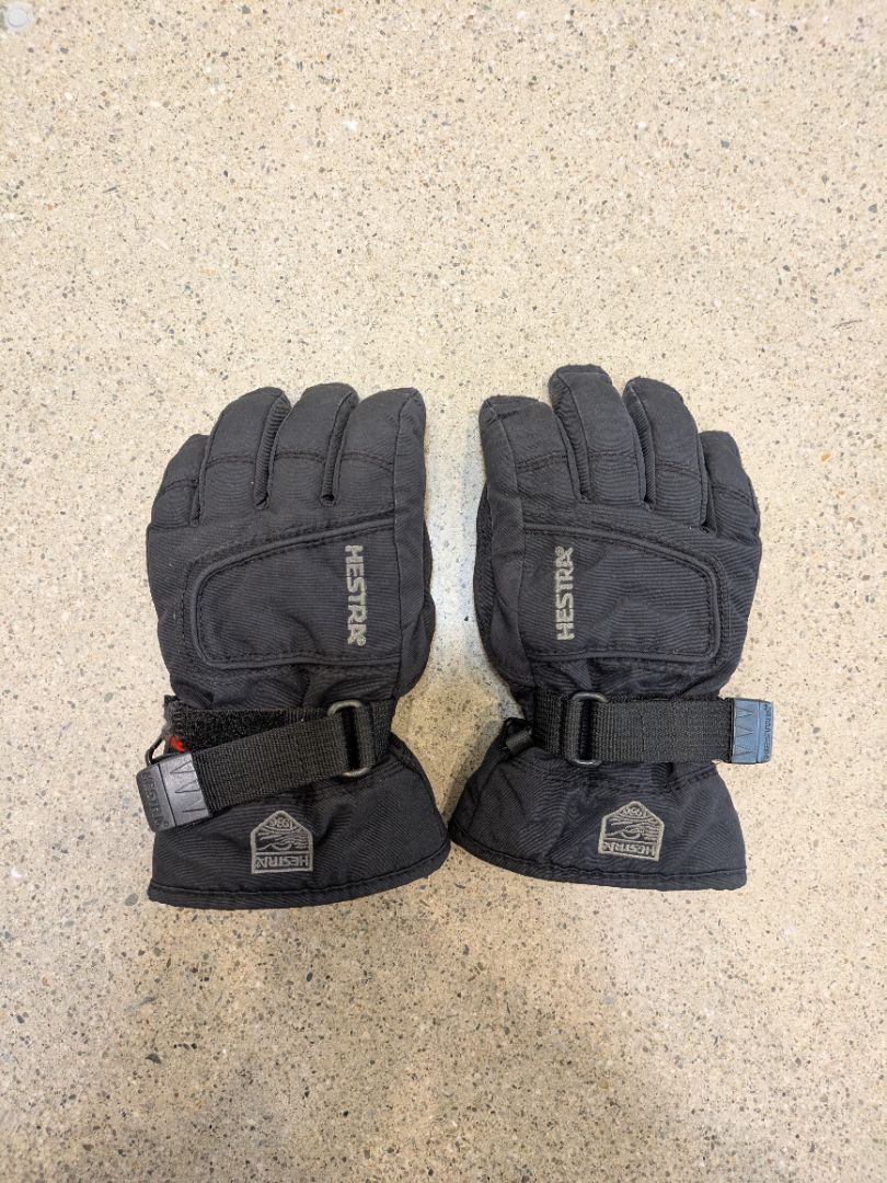 Black Hestra Ski Gloves, 4