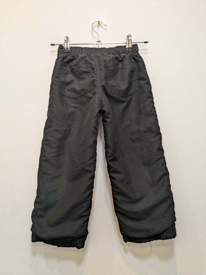Black Brat Fleece-Lined Pants, 4 years
