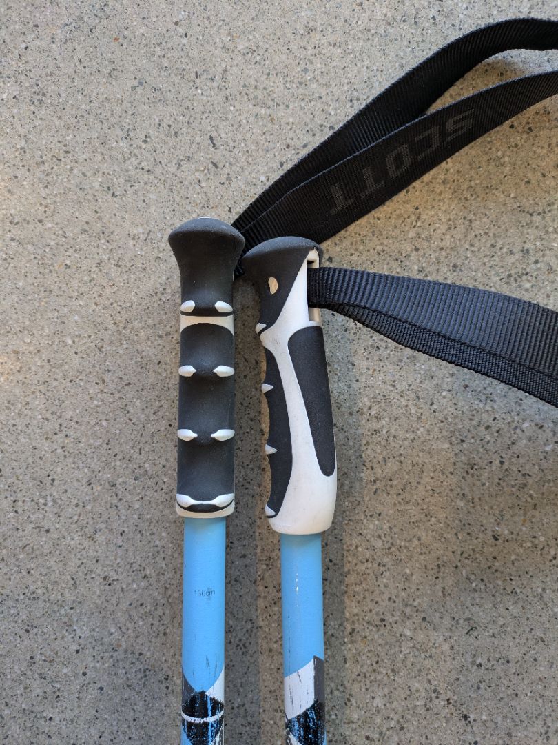 Blue Scott Ski Poles, 130cm