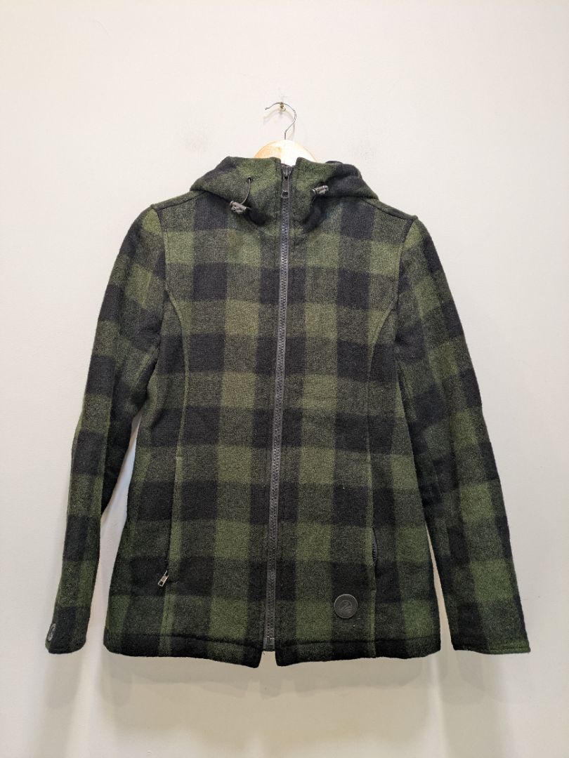 Olive Swanndri Seattle Wool Hoodie, 10
