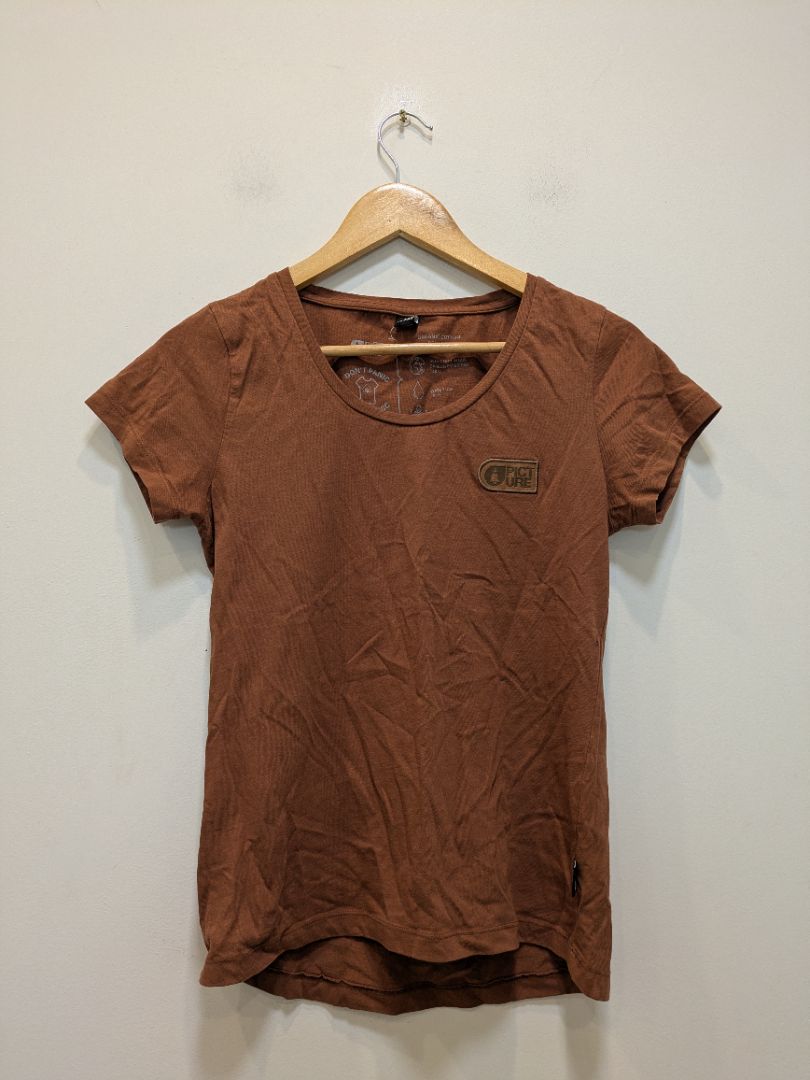 Brown Picture Organic Cotton T-Shirt, M