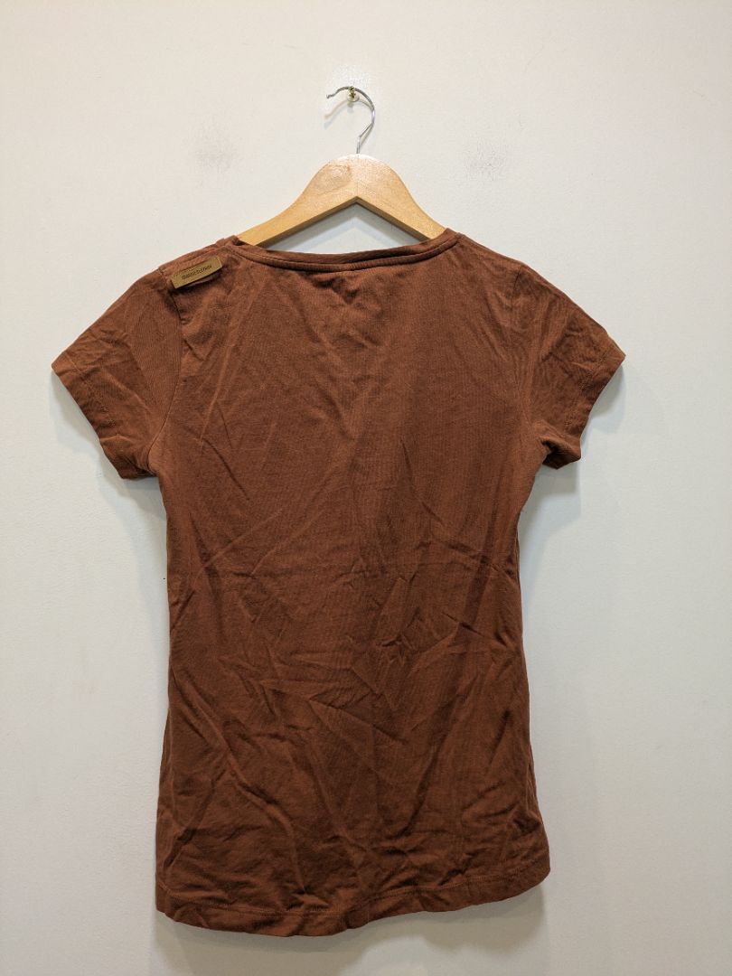 Brown Picture Organic Cotton T-Shirt, M