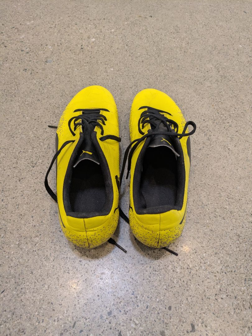 Yellow Puma Football Boots, EU 44.5