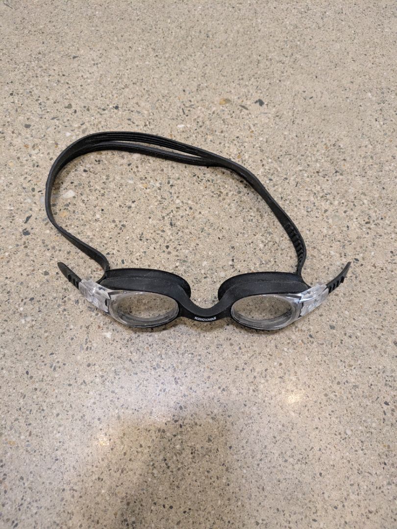 Black Korora Kahawai 2 Swim Goggles