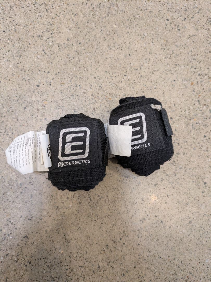 Black Energetics Wrist Wraps