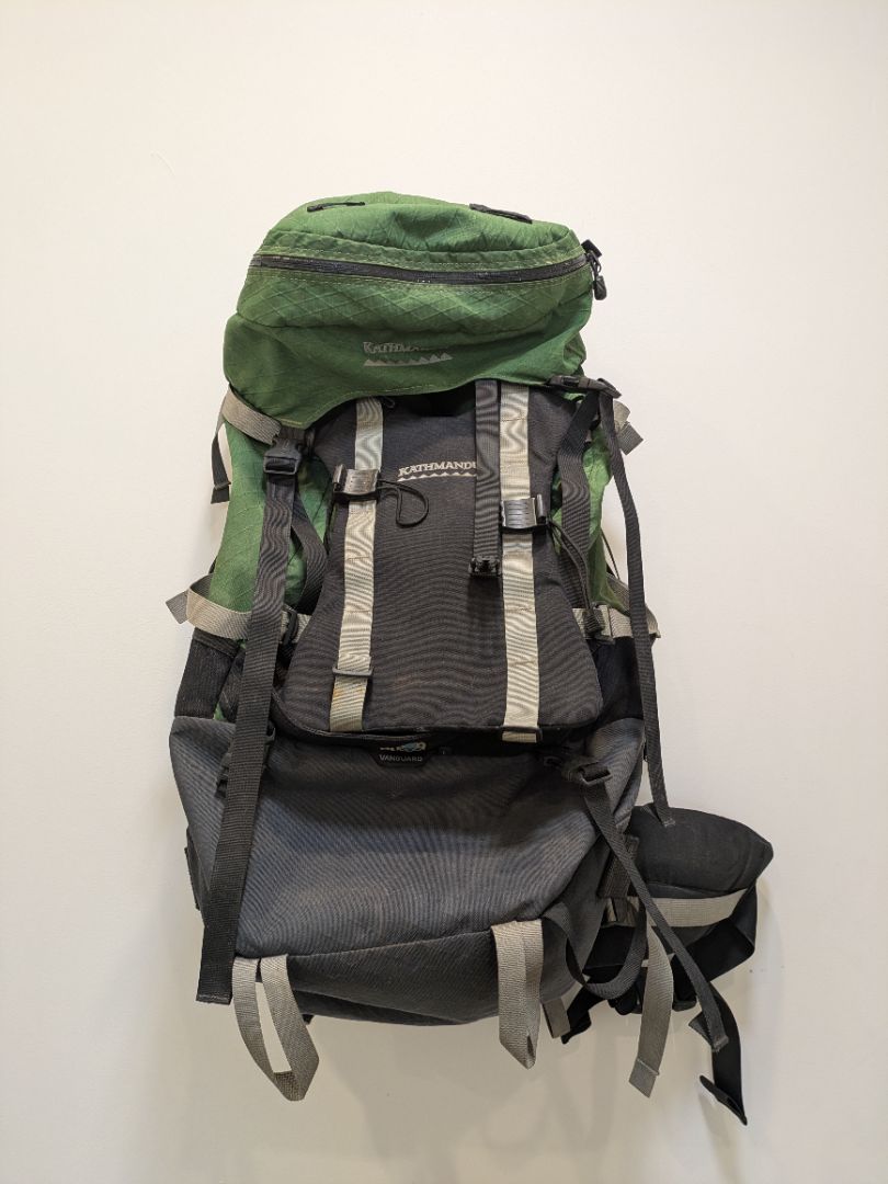 Green Kathmandu Hiking Pack