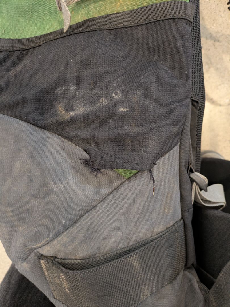 Green Kathmandu Hiking Pack