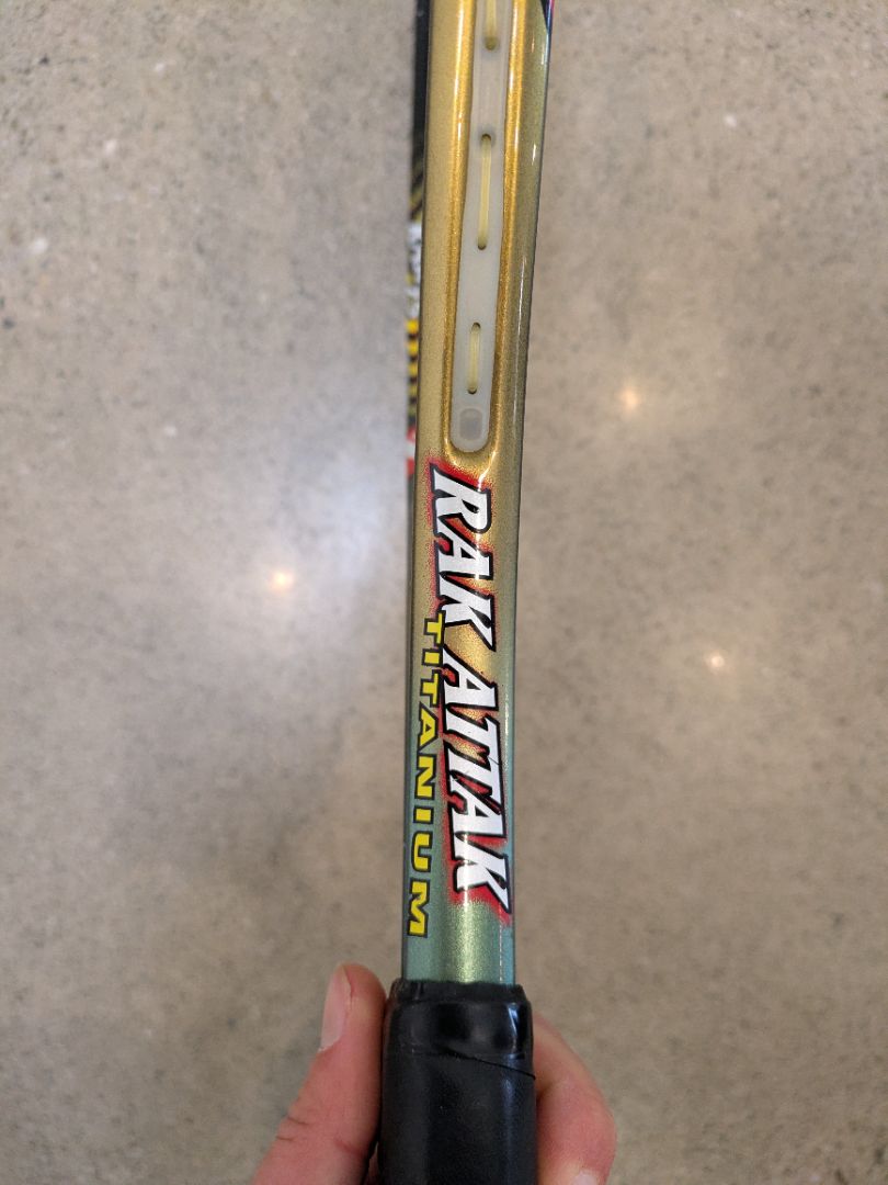 Gold Wilson Rak Attak 25 Titanium, 25 in