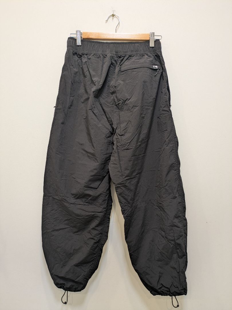 Black Dimito Windbreaker Pants, M