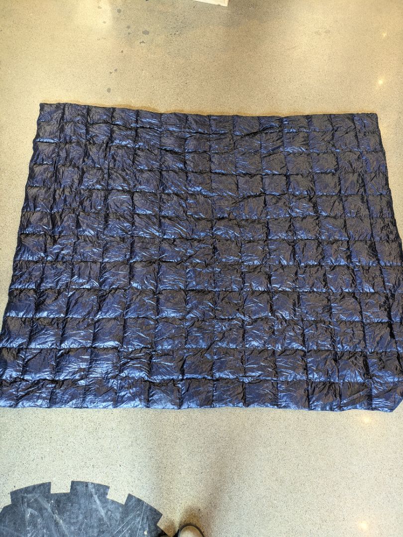 Navy  Camping Quilt, 170 x 140 cm