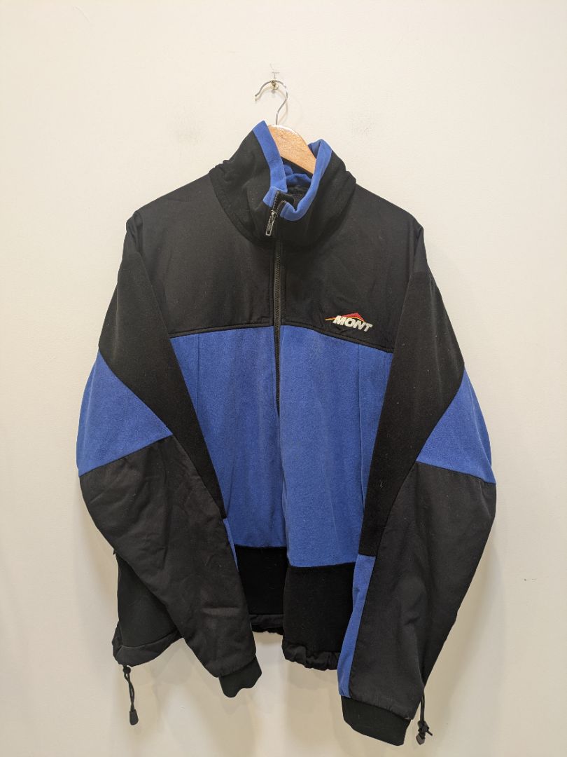 Black Mont Windstopper Fleece Jacket, XL