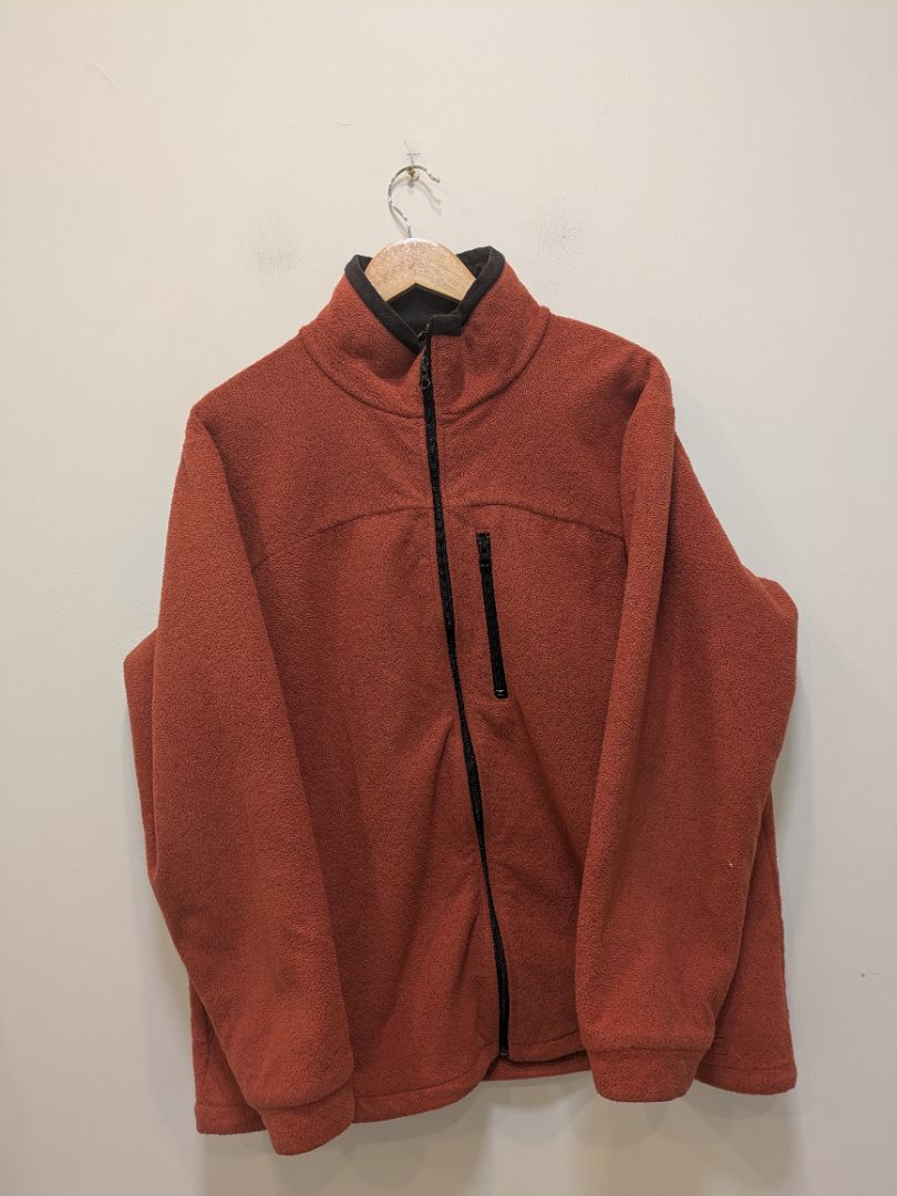 Rust  Fleece Jacket, L