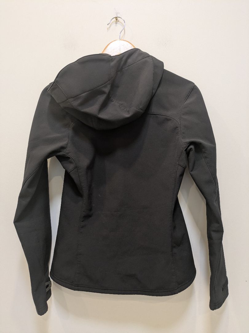 Black Macpac Hooded Softshell Jacket, Women's 8