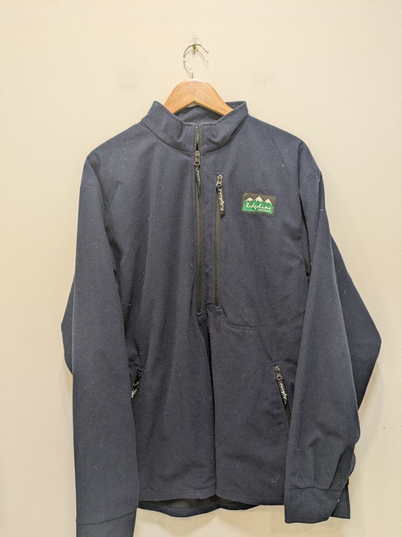 Navy Ridgeline Fleece Jacket, XL